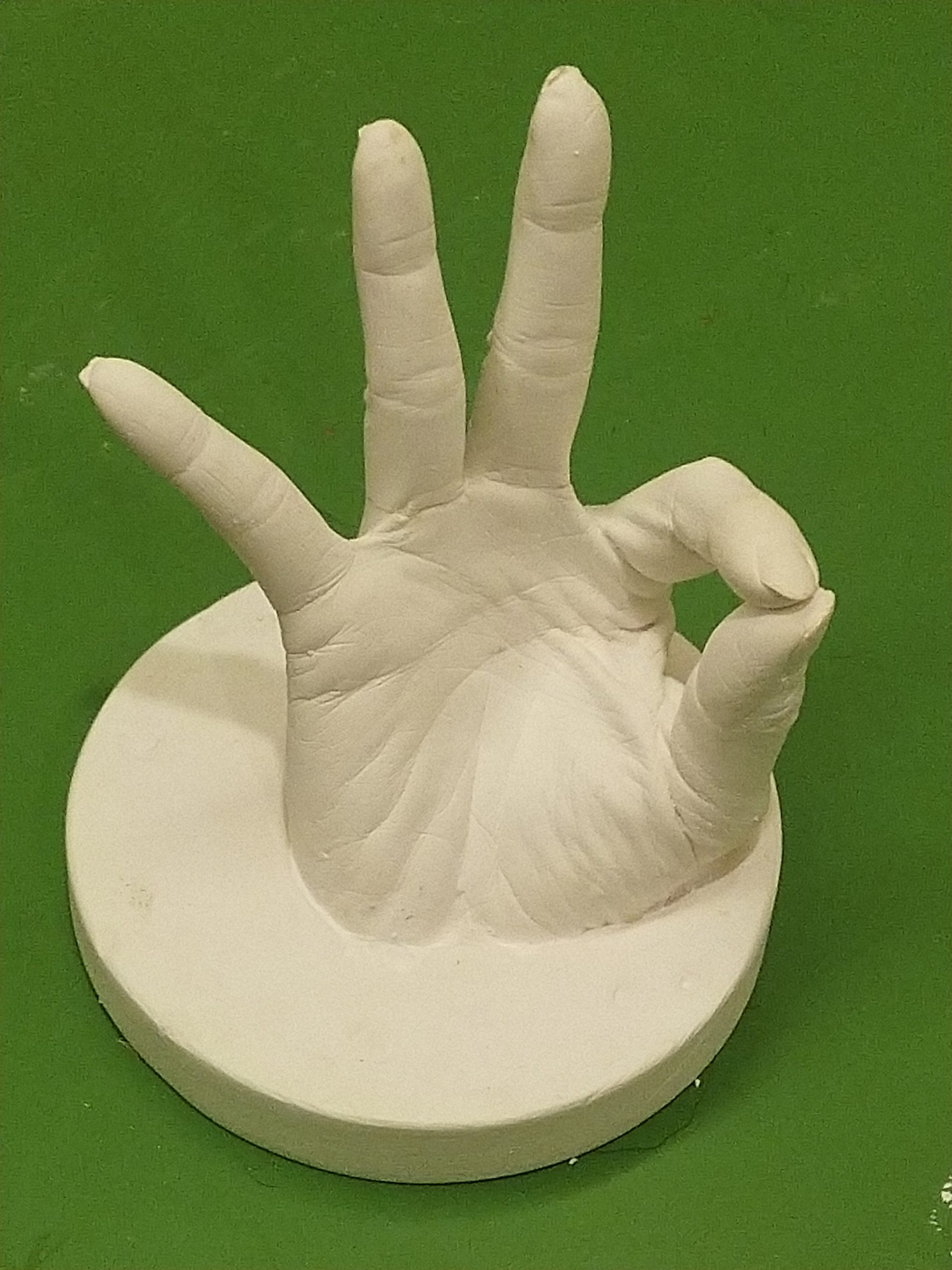 moulages de mains 3D